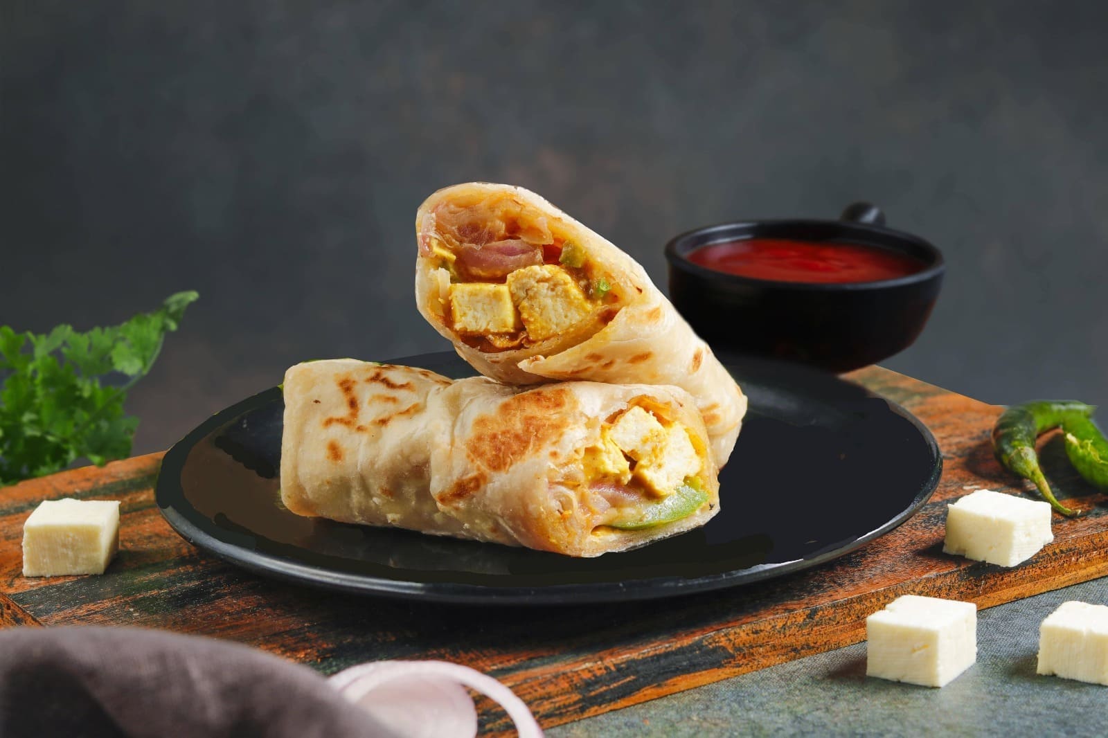 Paneer Kathi Roll